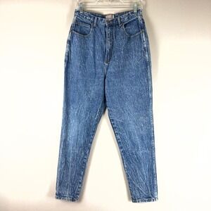 Stefano International Vintage 80s Mom Jeans Women 14 Acid Wash High Rise Tapered